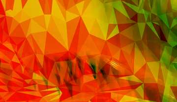 FX №200618 fractal pattern Polygon background with triangles