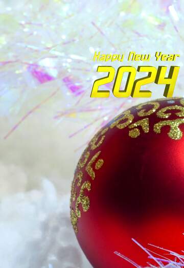 FX №200405 Congratulations   New  year. 2024