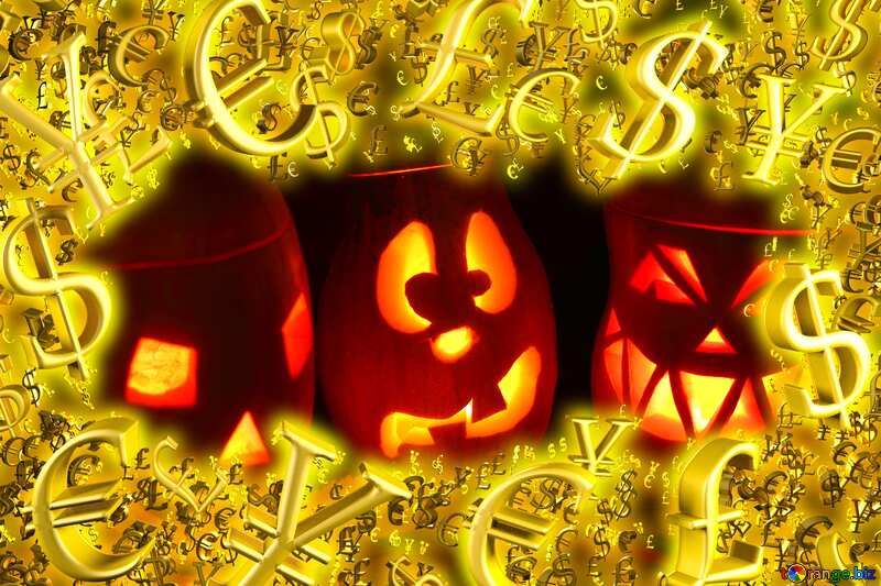 Pumpkins Halloween   promo finance. №24317