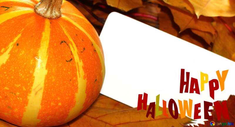 happy halloween invitation card №35195