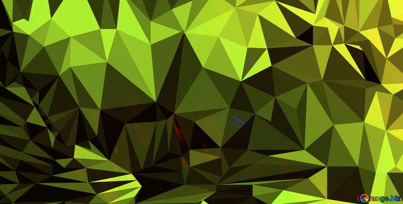 Soft color futuristic shape.  Glass polygonal triangle lights mirrors pattern  design. №51525