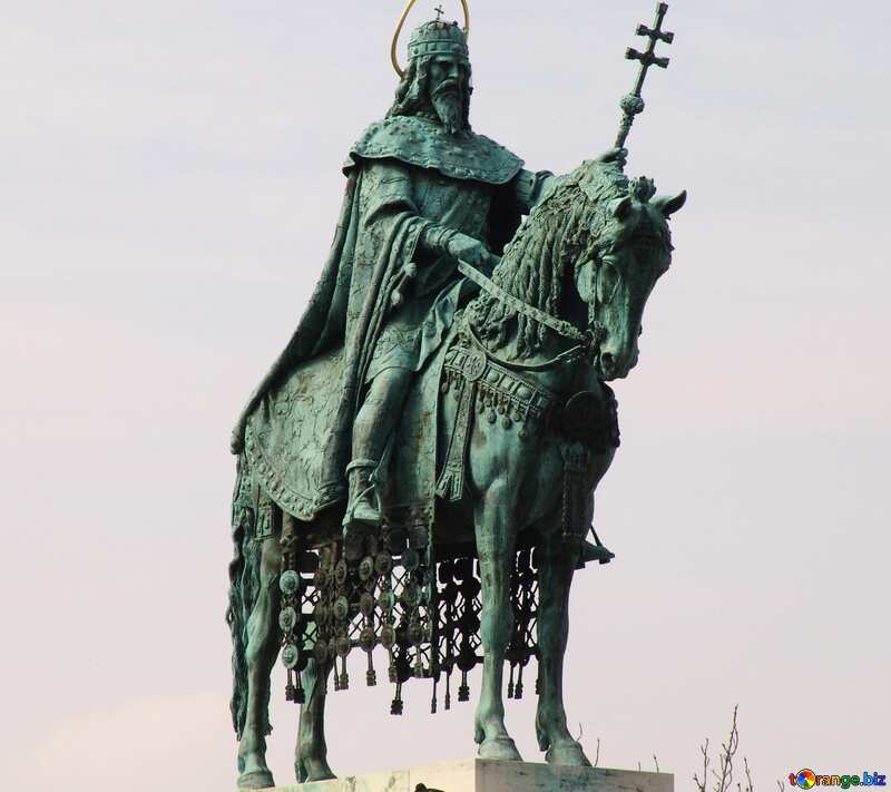 Equestrian statue of St. Stephen, Budapest Hungary №31993