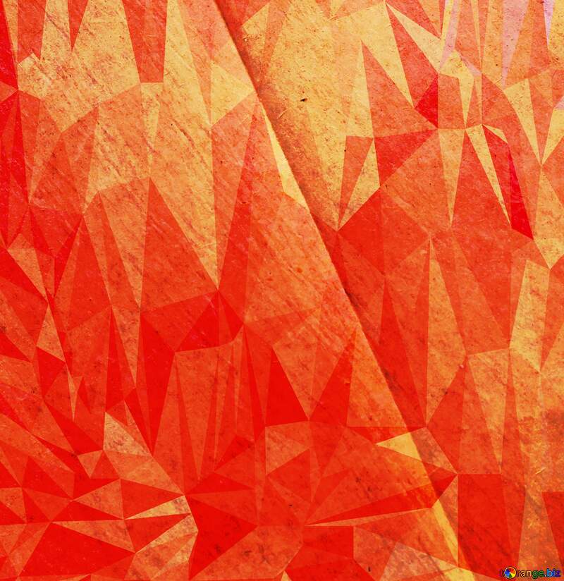 The texture of the folded paper Polygon background with triangles №33532