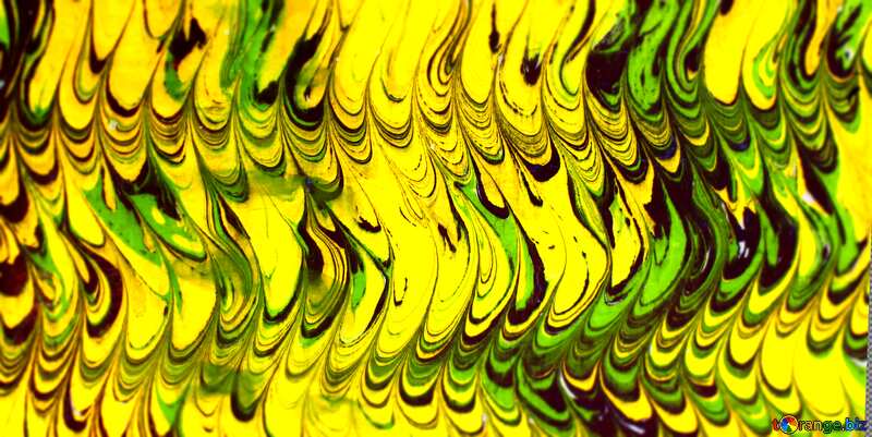 abstract swirl  yellow background №50921