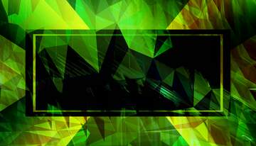 FX №201427 Yellow futuristic shape. Polygon abstract geometrical background with triangles