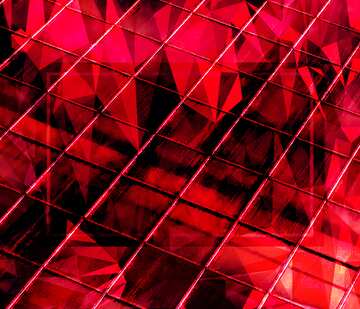 FX №201735 Diamonds red template Polygon abstract geometrical background with triangles