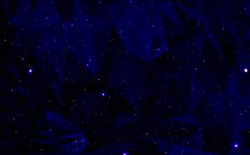 FX №201280 Starry sky Polygon abstract geometrical background with triangles