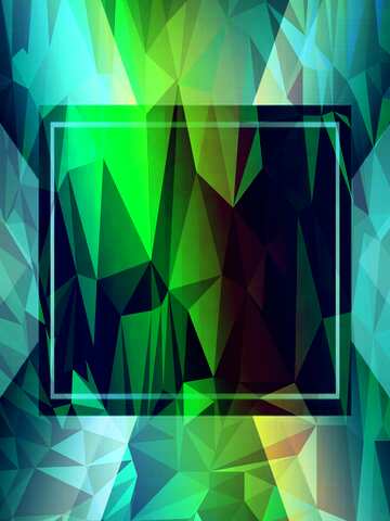 FX №201263 business template rainbow Polygon abstract geometrical background with triangles