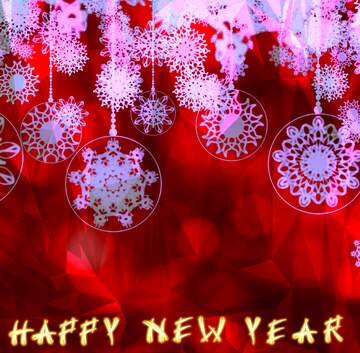 FX №201160 New year clipart Polygon abstract geometrical background with triangles