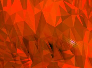 FX №201554 Orange Futuristic Glass Lights Mirrors polygonal Polygon abstract geometrical background with...