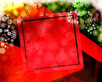 FX №201137 Christmas background abstract geometrical future trend template frame