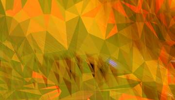 FX №201552 Glass Polygon abstract geometrical background with triangles