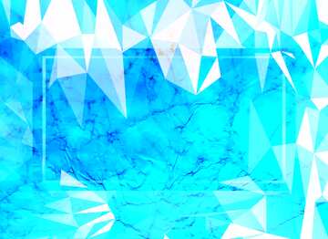 FX №202464 Texture of crumpled paper Polygonal abstract geometrical background with triangles blue Template