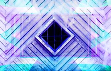 FX №202142 The square window in the house.Tekstura. Polygon abstract geometrical background with triangles