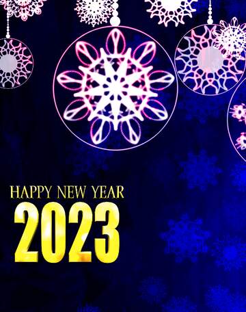 FX №203186 happy new year 2023 Clipart Polygonal abstract geometrical background with triangles Christmas