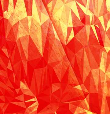 FX №203131 The texture of the folded paper Polygonal abstract geometrical background with triangles Red Paper