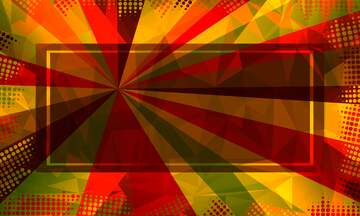 FX №203722 Template rays Polygonal abstract geometrical background with triangles