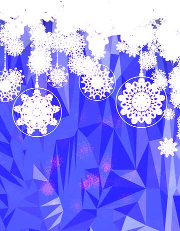 FX №203180 Merry xmas background Polygonal abstract geometrical background with triangles