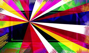 FX №203717 Colors rays Template Design Polygonal abstract geometrical background with triangles
