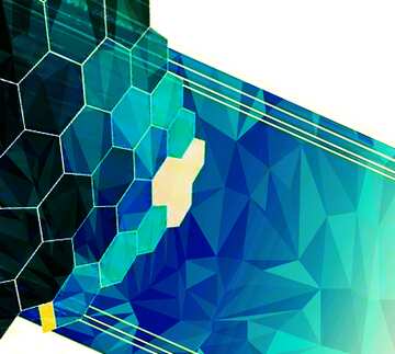 FX №203777 technology Polygonal abstract geometrical background with triangles