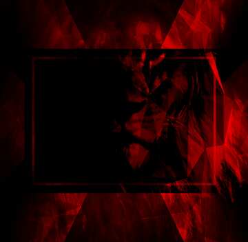 FX №203507 A lion Polygonal abstract geometrical background with triangles Red Portrait Template