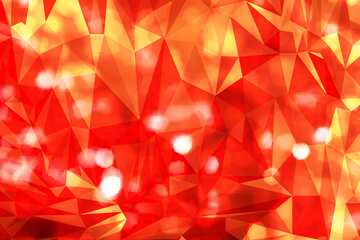 FX №204363 A brilliant pink Polygonal abstract geometrical background with triangles