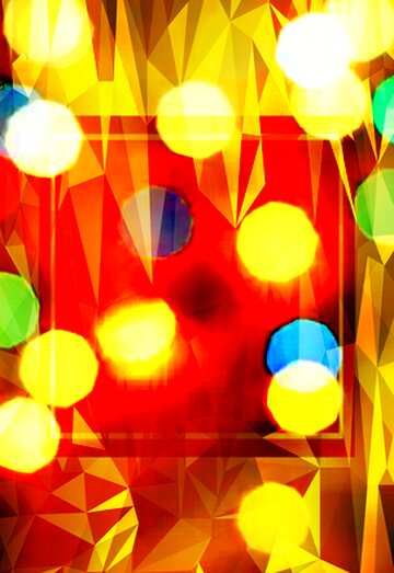 FX №204191 Christmas Template Responsive Polygonal abstract geometrical background with triangles