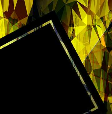 FX №204723 Colorful illustration template frame Polygonal abstract geometrical background with triangles