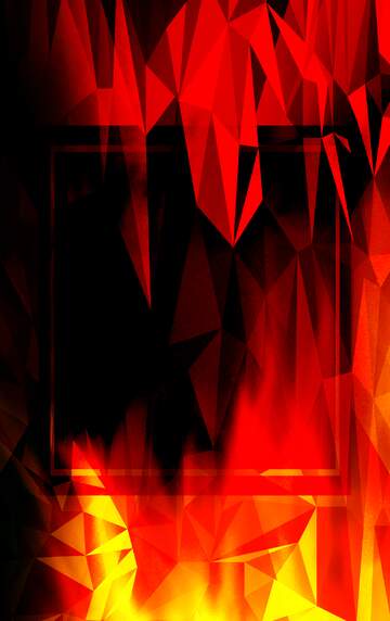 FX №204015 Fire Wall. Hot Sales template Polygonal abstract geometrical background with triangles