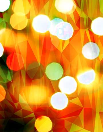FX №204188 Christmas Polygonal abstract geometrical background with triangles