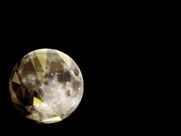 FX №204162 Moon Polygonal abstract geometrical background with triangles