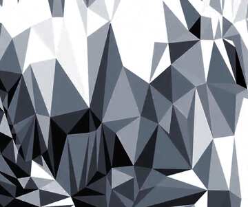 Polygonal background with triangles techno color