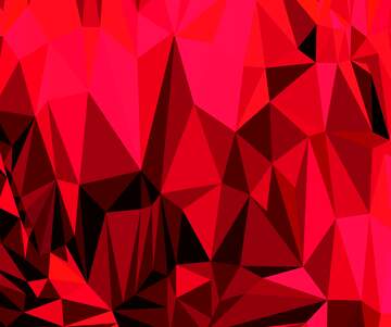 FX №205249 Polygon background with triangles ruby color