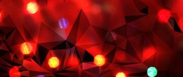 FX №205731 Lights in the background  color rose triangles polygonal