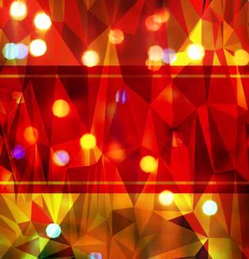 FX №205725 Lights in the background  Polygonal triangles picture template