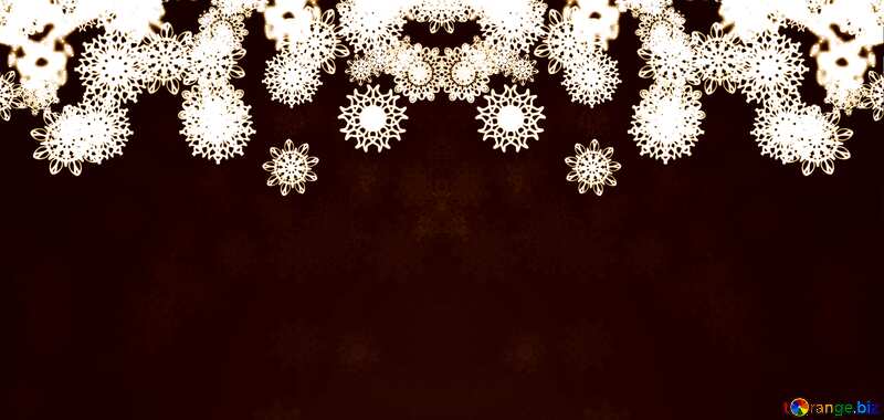 New year dark background with snowflakes top №40728