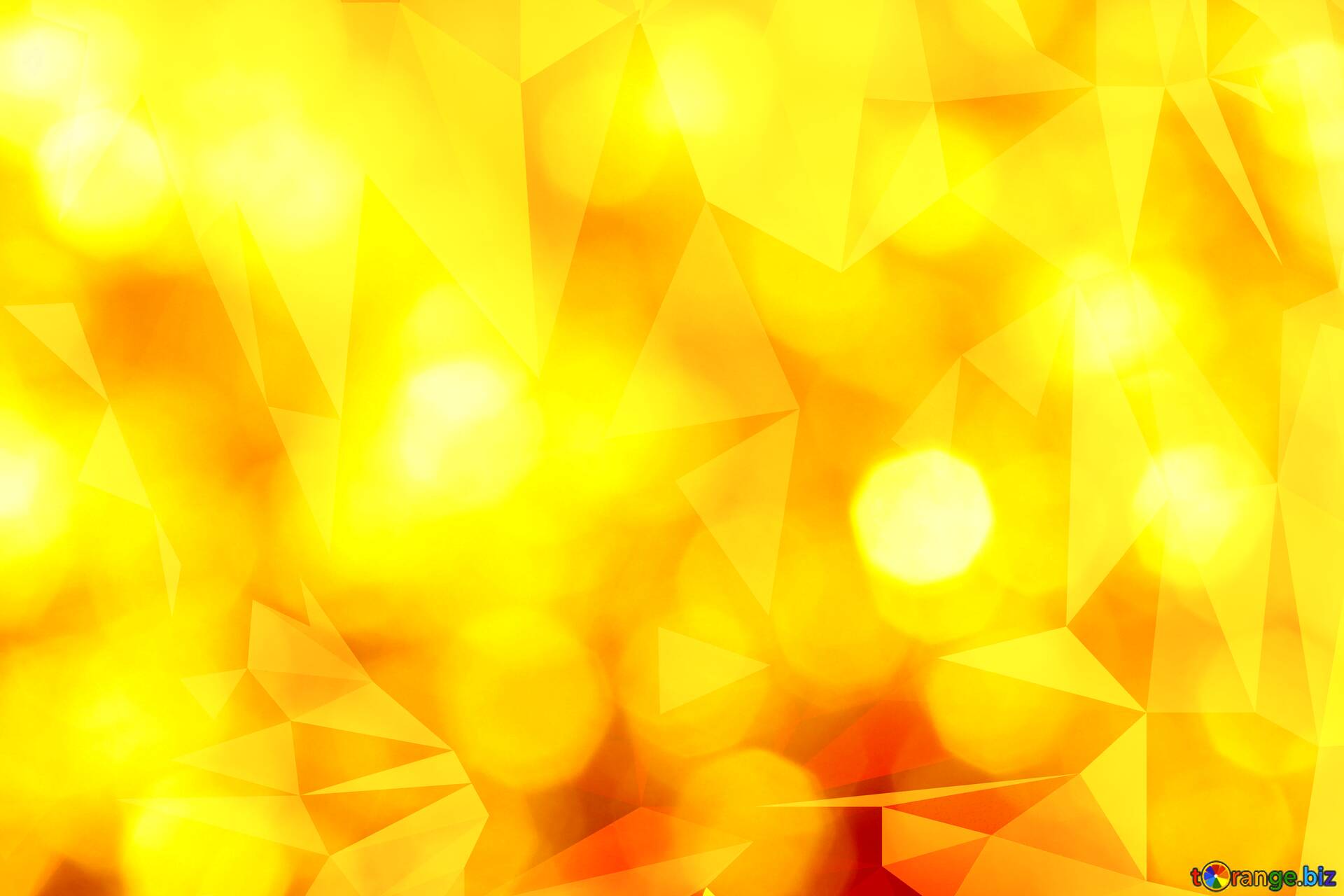 Download free picture Gold Polygonal background triangles