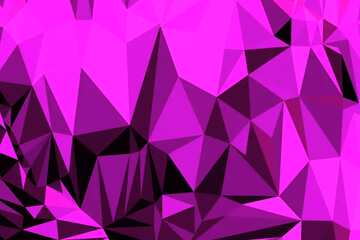 FX №206170 Money and heart Polygonal abstract geometrical background with triangles