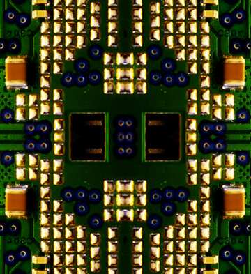 FX №206890 electronic pattern chip