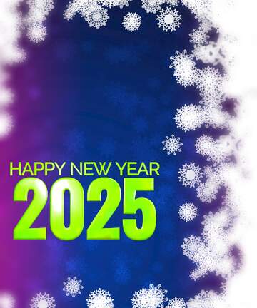 FX №206533 New year background with snowflakes 2024