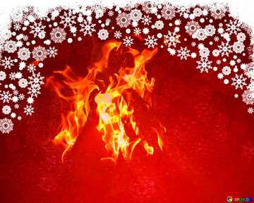 FX №206773 Red Christmas Fire background