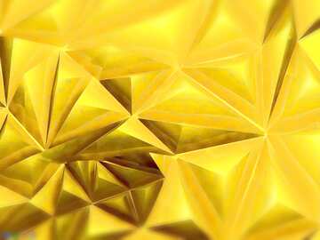 FX №206572 Polygon gold background light