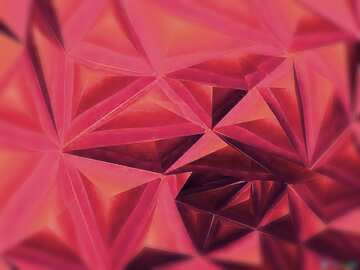 FX №206577 Polygon pink metal background