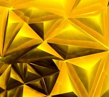 FX №206571 Polygon gold background