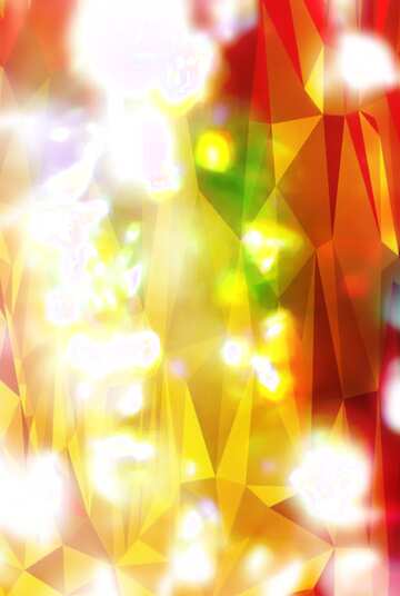 FX №206935 Color blurred background polygonal triangles hot colors