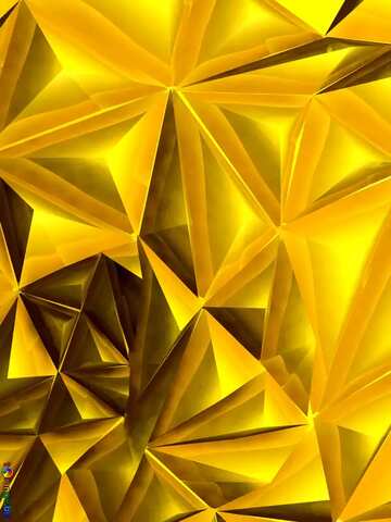 FX №206604 Polygon gold texture