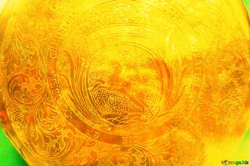 FX №206960 Texture gold paint metal stamping