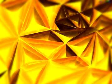 FX №206575 Polygon gold background blur frame