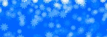 FX №206675 Background Christmas and new year blue long