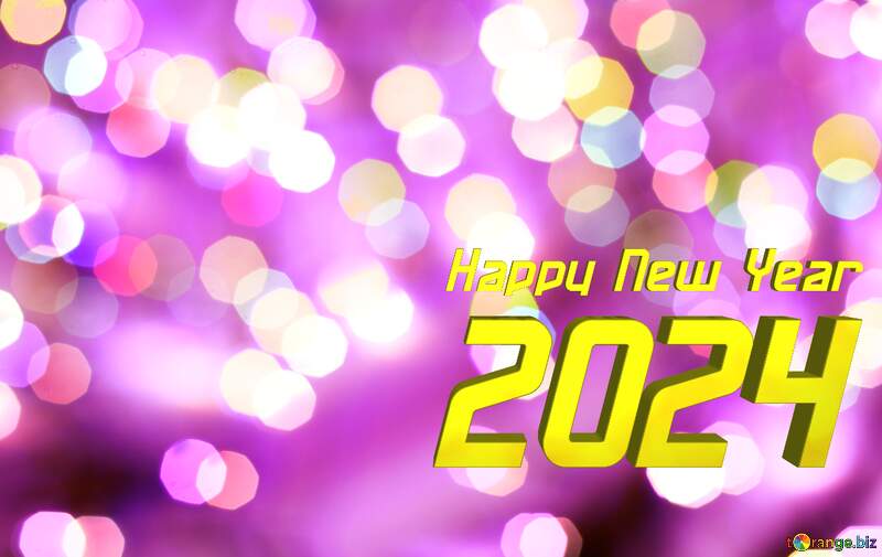 Christmas background  bokeh lights happy new year 2022 №24617